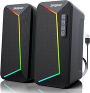 Aggiorna la tua esperienza audio con i R40 Altoparlanti Computer - 2.0 Alimentati da USB con Bluetooth 5.3!