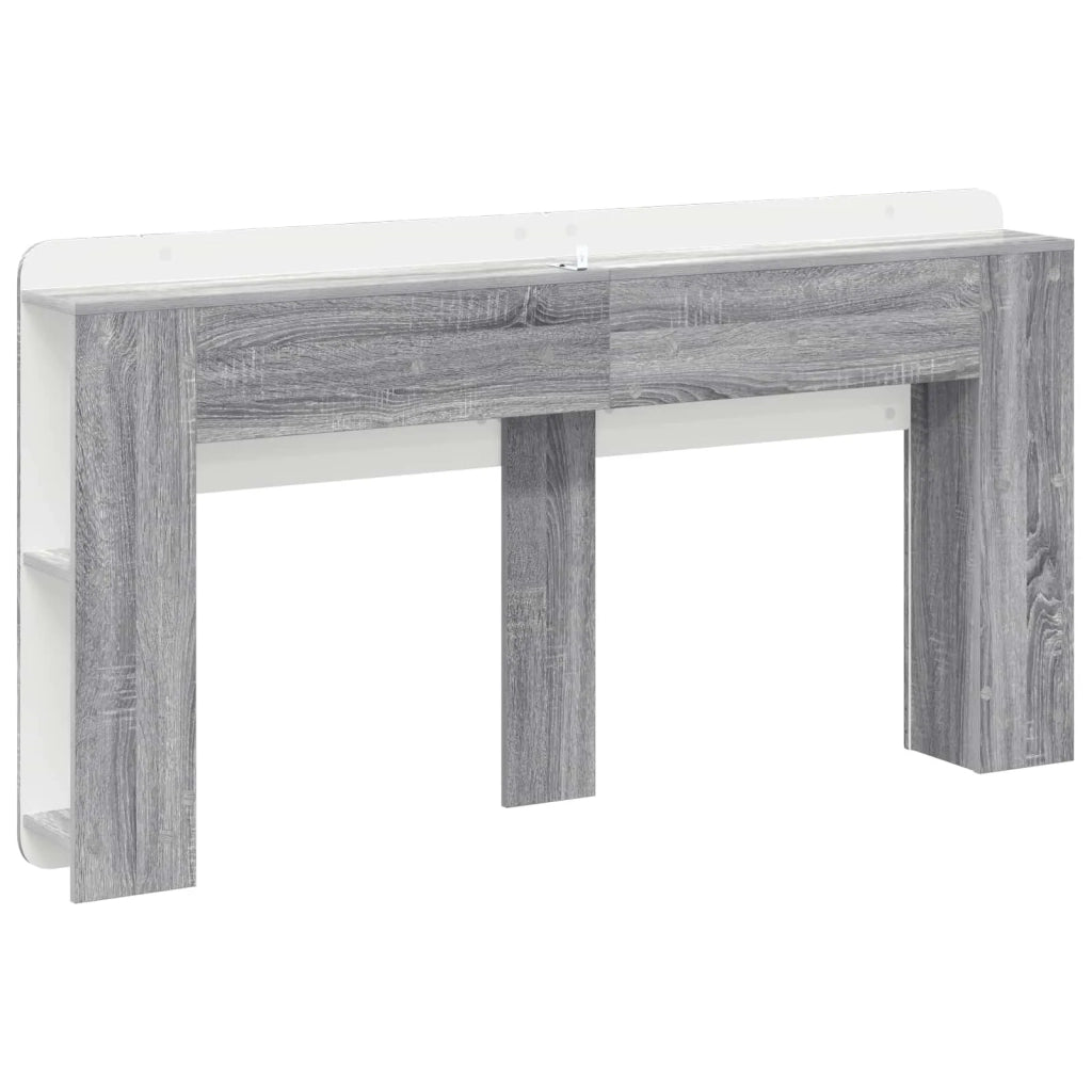 Testata del letto Grigio Sonoma Legno ingegnerizzato 8001225