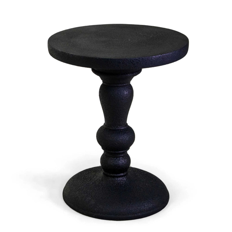 Colonnina resina nero tondo cm ø49h62