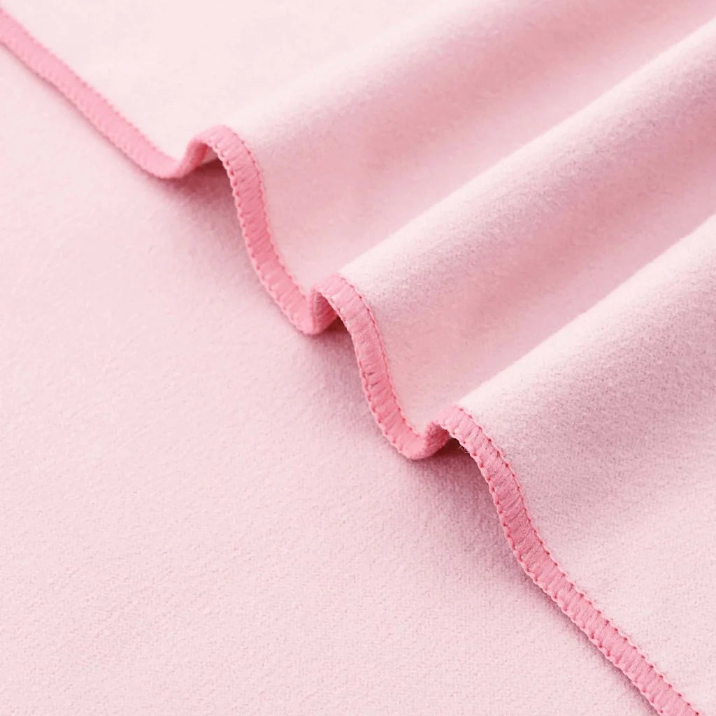 Asciugamani per lettino 2 pcs Rosa 210 x 75 cm
