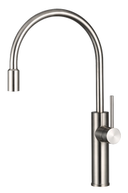 Miscelatore lavello monoforo AISI 316S spazzolato Testori