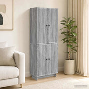 Set di armadi 2 pz Sonoma grigio Legno ingegnerizzato 3416364