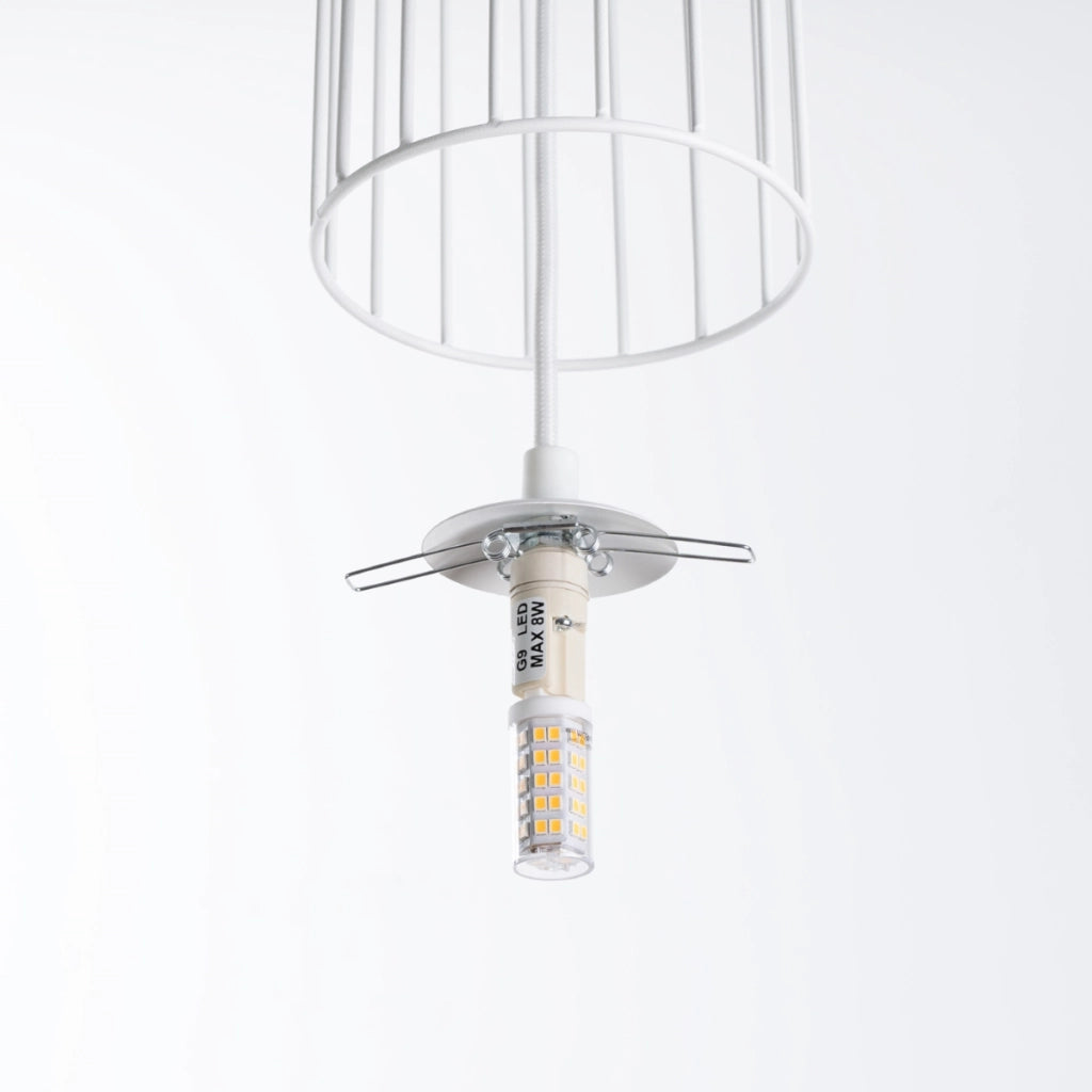 Lampada a sospensione BRINA 1 bianco