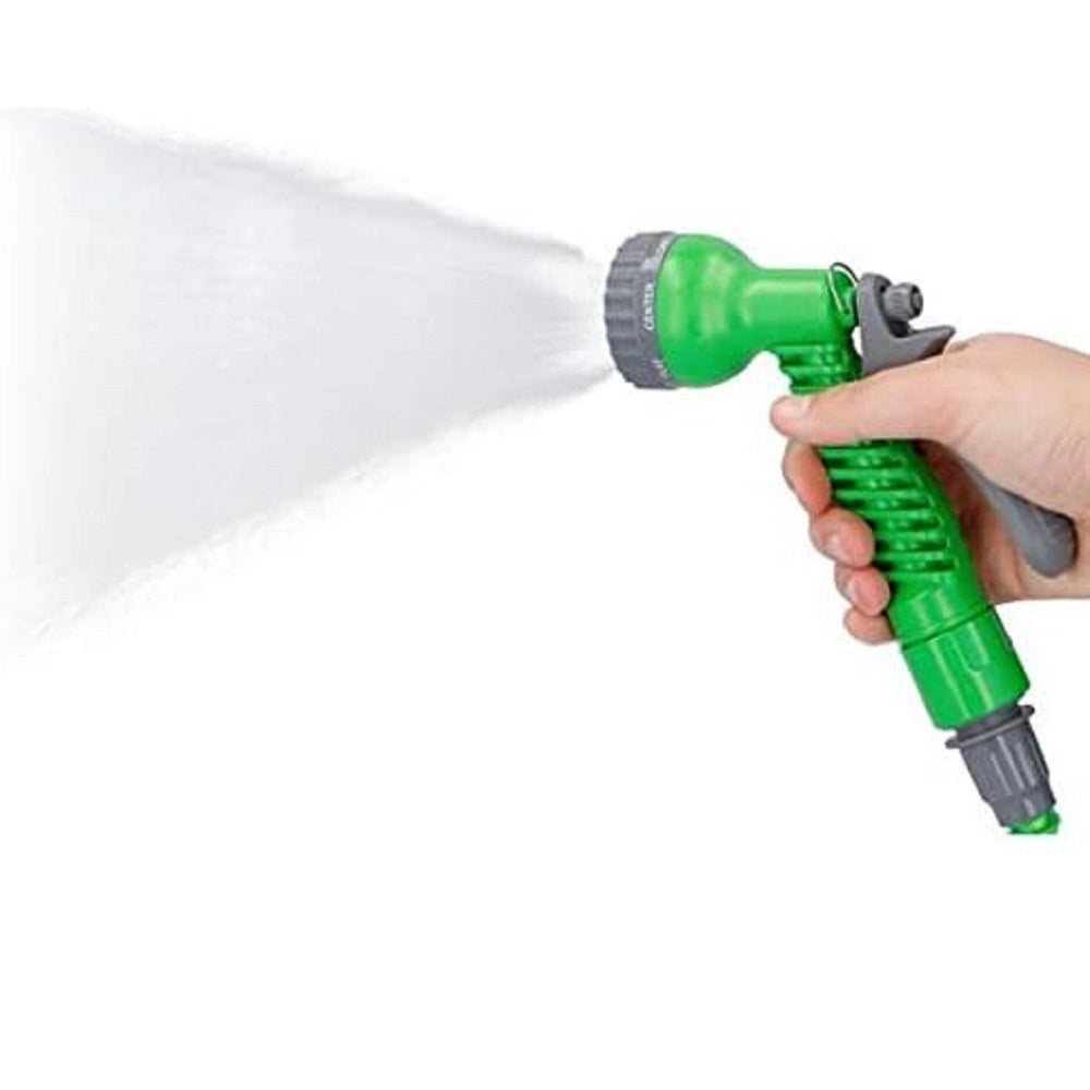 Trade Shop - Tubo Giardino Estendibile Pompa Acqua Rivestimento Elasticizzato Verde 10 Metri -