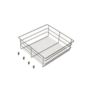 Telaio con guide a estrazione totale e chiusura morbida per accessori per armadi Quartz, 1012-1038mm, Alluminio e plas..
