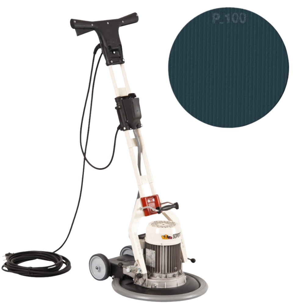 Disco rete abrasivo bifaccia diametro 450 mm 100 gr carburo silicio
