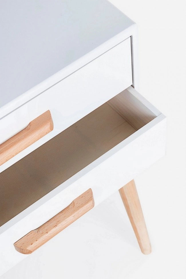 Cassettiera Legno Bianco Moderna da Interno - EXCEPTIONAL