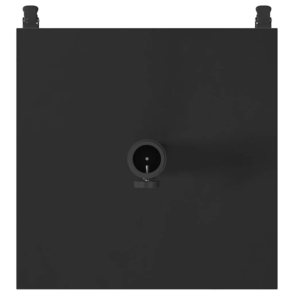 vidaXL Base per Ombrello da Esterno Nero 45 x 45 x 31.5 cm