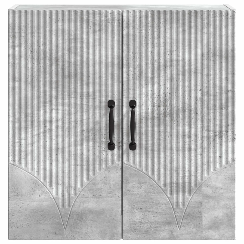 Mobiletto a muro Grigio Cemento 59 x 31 x 60 cm