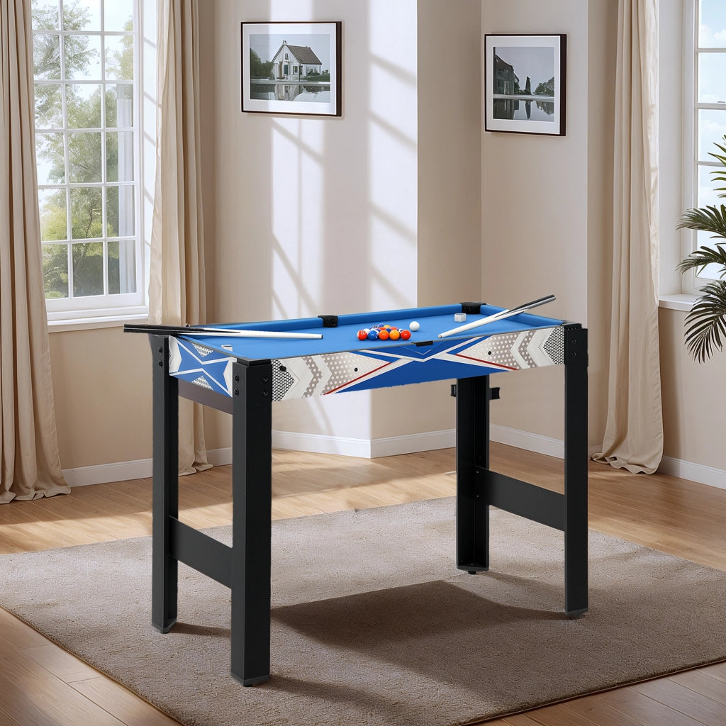 Tavolo da gioco multifunzione 5 in 1 ¨C Minimal ¨C Blu