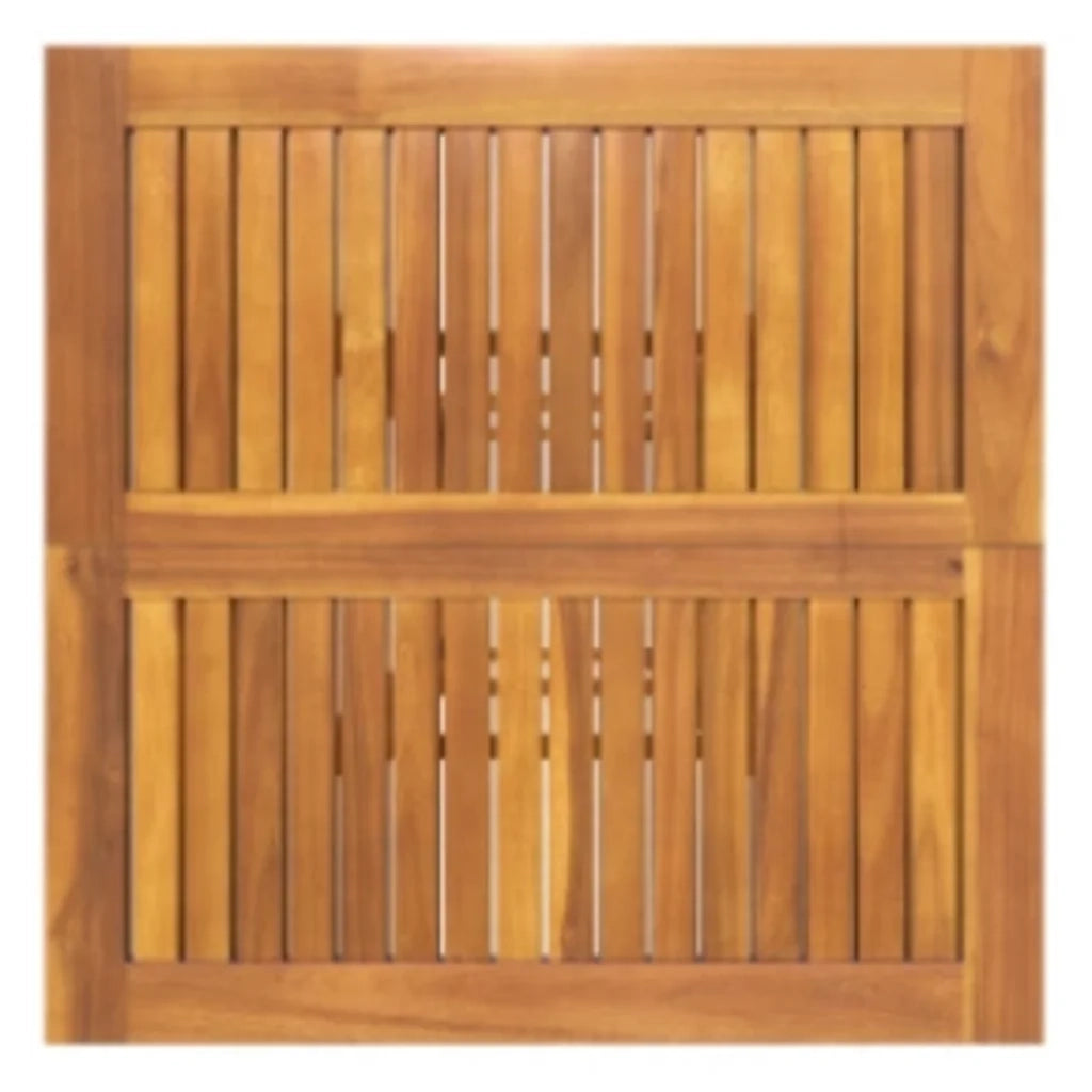 Tavolo da Bistrot 75x75x110 cm in Legno Massello di Acacia