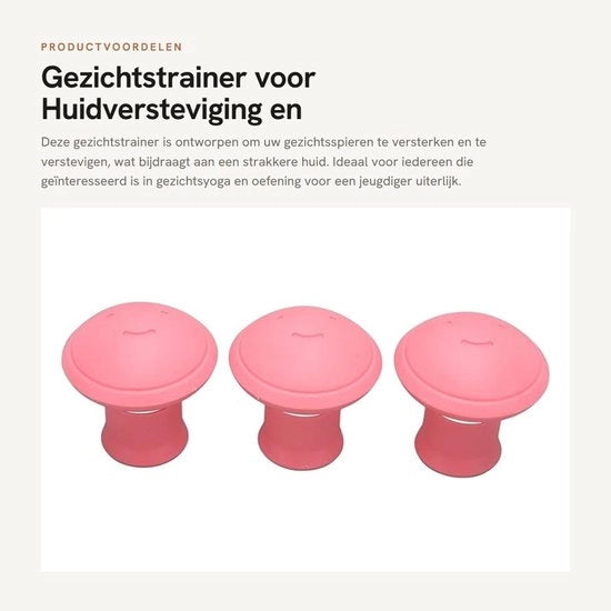 Strumento per l'addestramento facciale per la rigenerazione cutanea - Addestramento per la muscolatura del viso - Lenzuolo per il viso - Sollevamento facciale a forma di V - Unisex - Silicone, 2 pezzi - Addestramento facciale