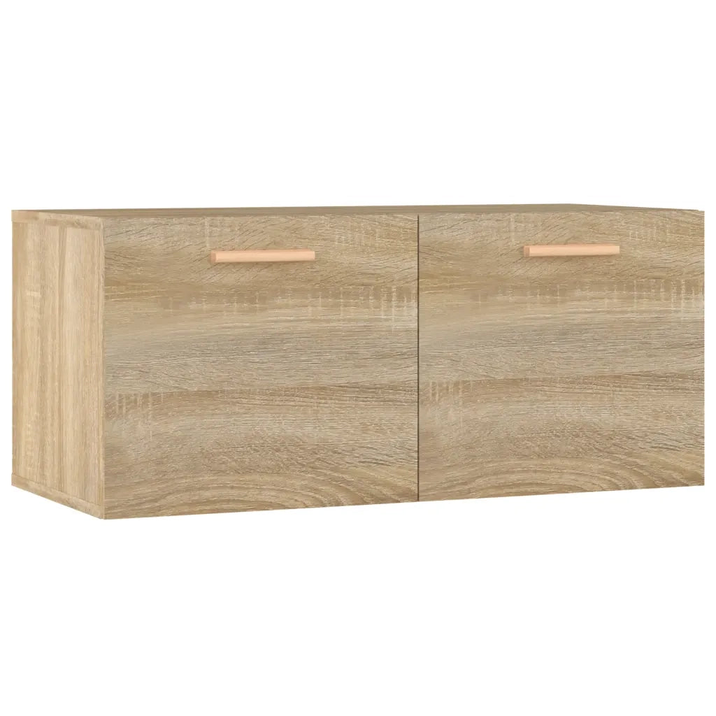 Armadietto a Muro Rovere Sonoma 80x35x36,5 cm Legno Multistrato cod mxl 32888