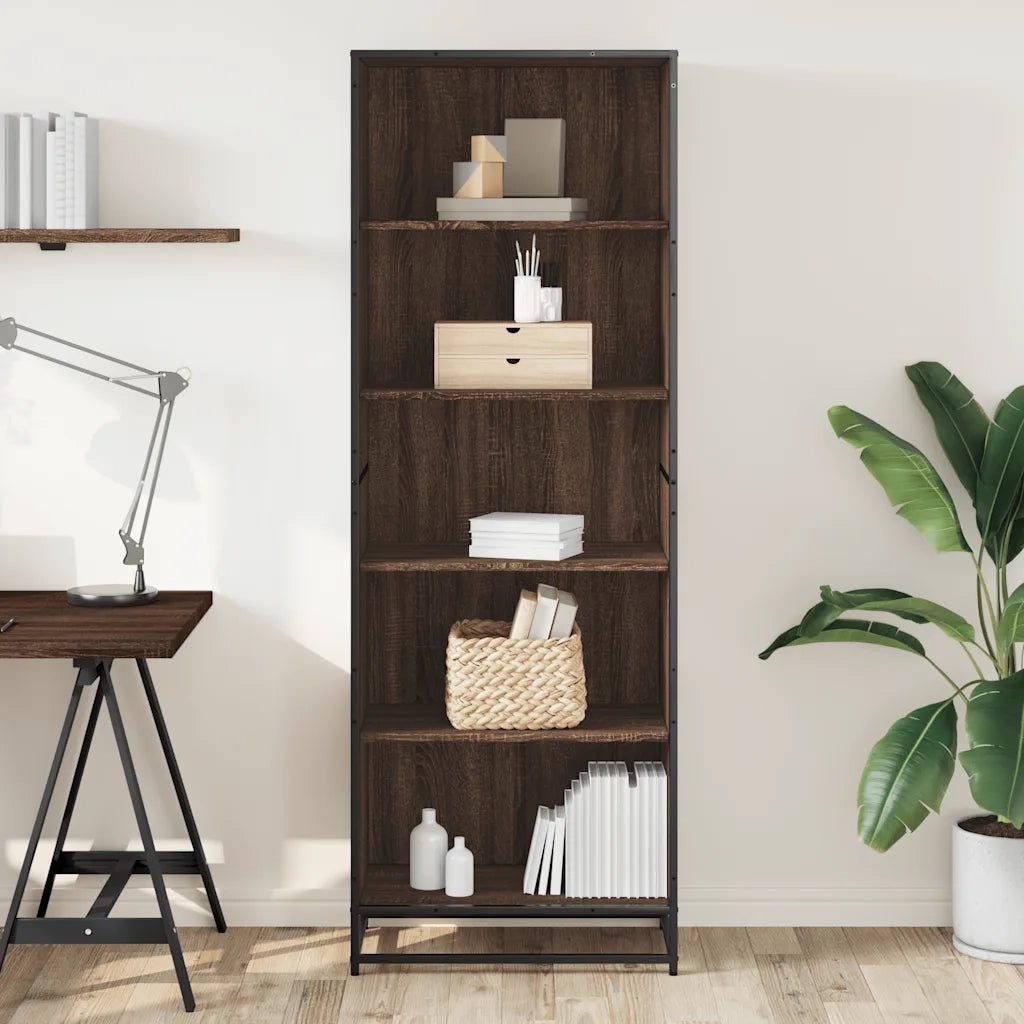 Libreria Rovere Marrone 60x35x170,5 cm in Truciolato 3300854