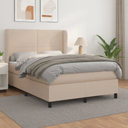 Giroletto a Molle con Materasso Cappuccino 140x190cm Similpellecod mxl 74253