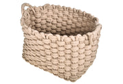 Cesto Ovale in Juta Corda Grossa Larghezza 39 cm