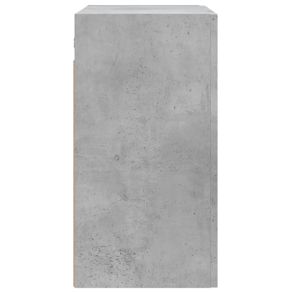 Mobile a parete funzionale e sospeso stile moderno 60 x 31 x 60 cm legno composito grigio cemento 02_0048817
