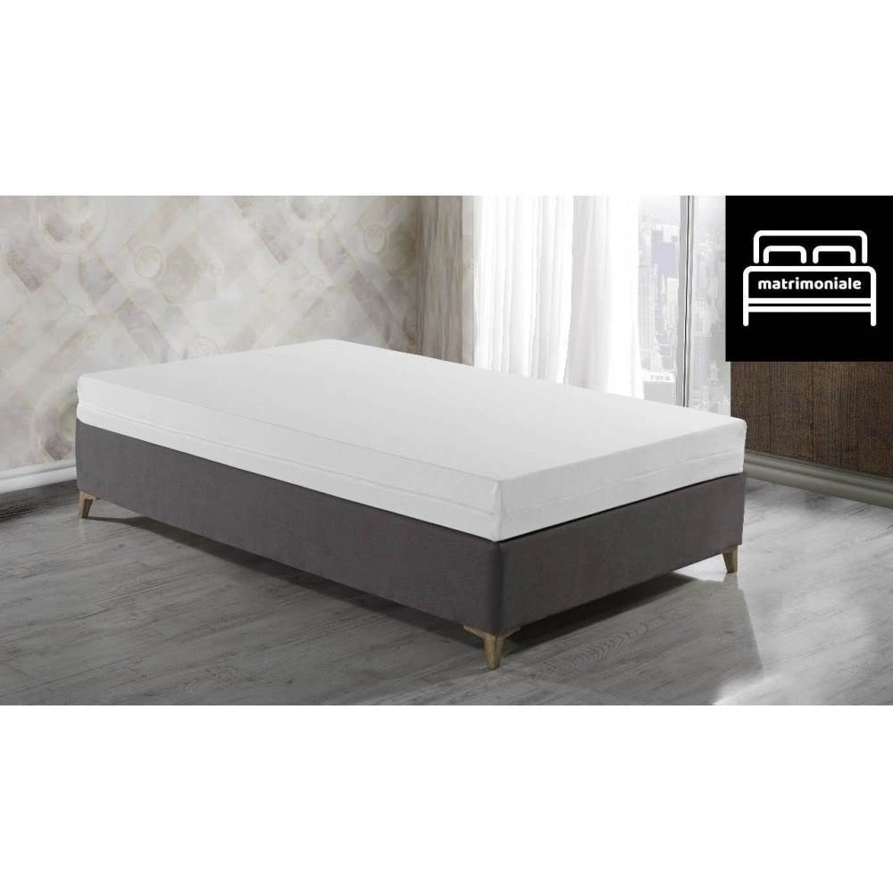 Materasso matrimoniale Gravity 160x190x15H antibatterico sfoderabile
