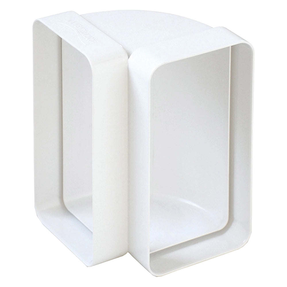 CURVA PER AERAZIONE CANALIZZATA mm.150x70  - LA VENTILAZIONE