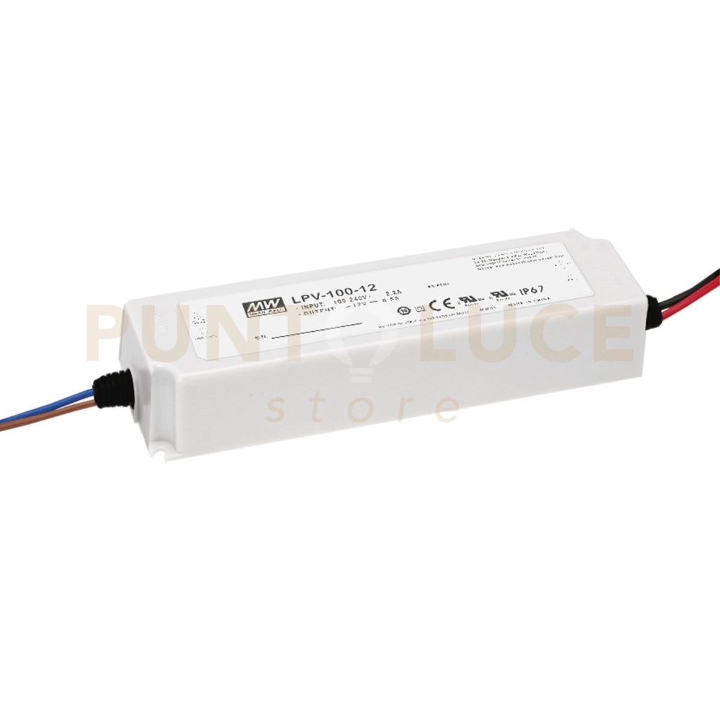 I-DRIVER-LPV-100-24 DRIVER MW LPV OUTPUT 24V 4,2A 100W INPUT AC90-264V DC127-370V IP67 19X5,2X3,7CM