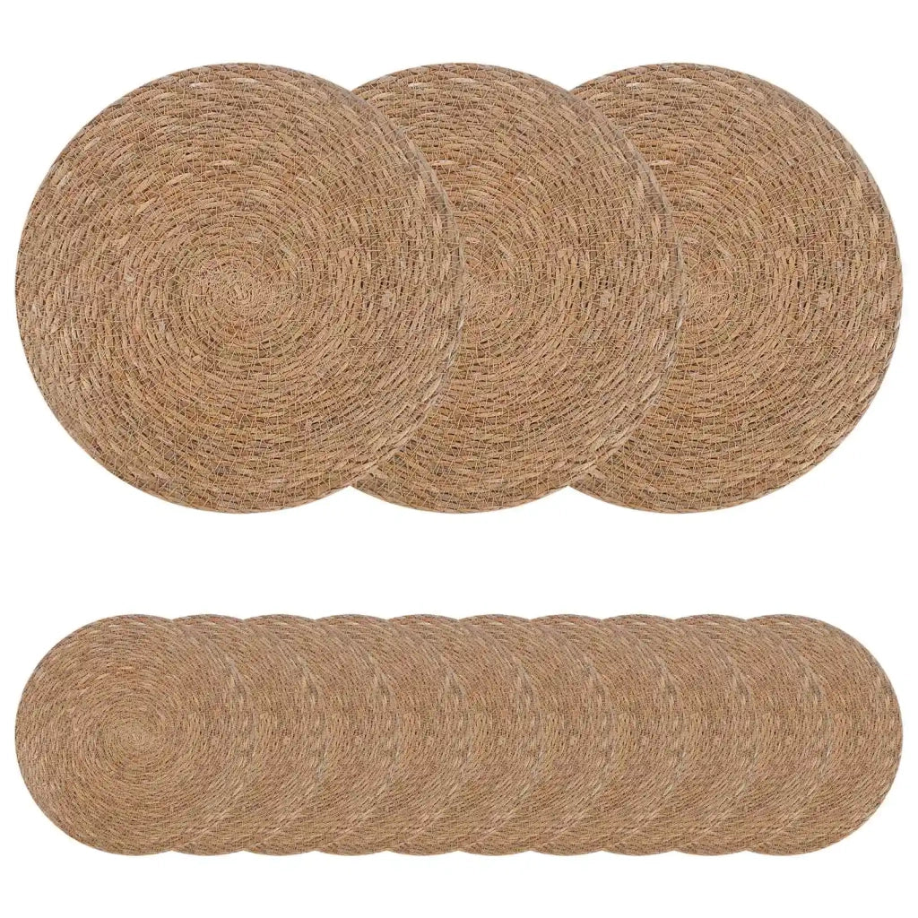 Tovagliette in erba di mare 50 pz Naturale 100% Erba marina 42012323