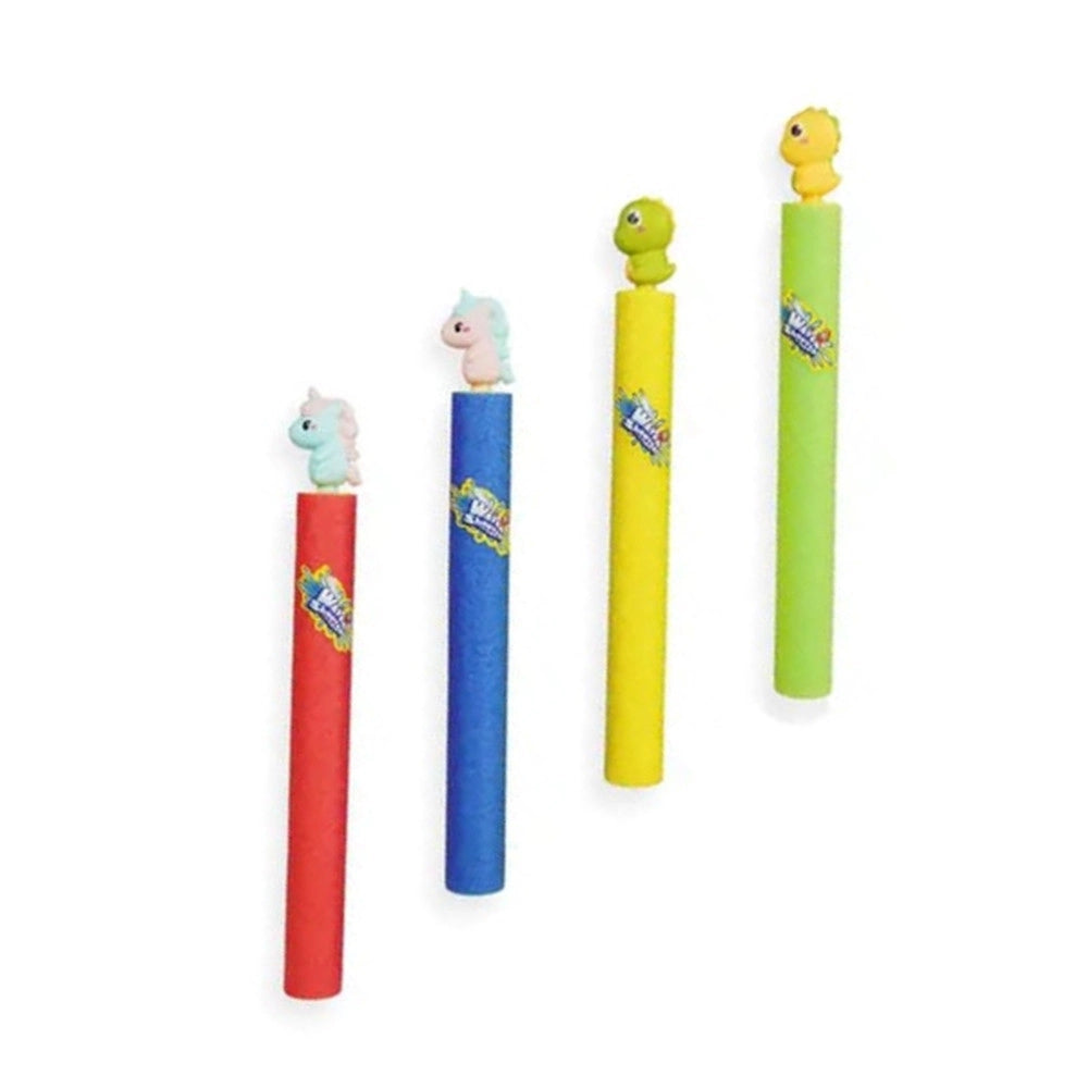 Trade Shop - Tubo Pistola Spara Acqua Con Animaletti 36x4cm Schiuma Giocattolo Per Bambini 6559062 -