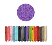 Telo Arredo Tinta Unita Made in Italy in Cotone Panama Grandfoulard Copritutto Viola - 1 Posto 280x170
