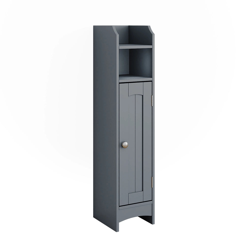 Vicco mobiletto bagno Grigio 18 x 81 cm con 5 scomparti
