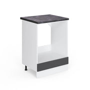 Vicco Mobile per forno da incasso Antracite lucido 60 cm , PL Antracite