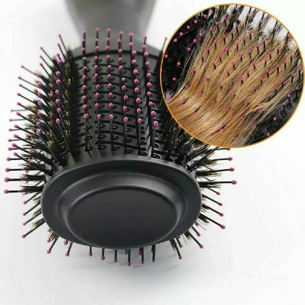 Trade Shop - Spazzola Con Phon Asciugacapelli Lisciante Professionale Per Capelli One Step -