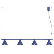 Lampadario NOX 4L oltremare