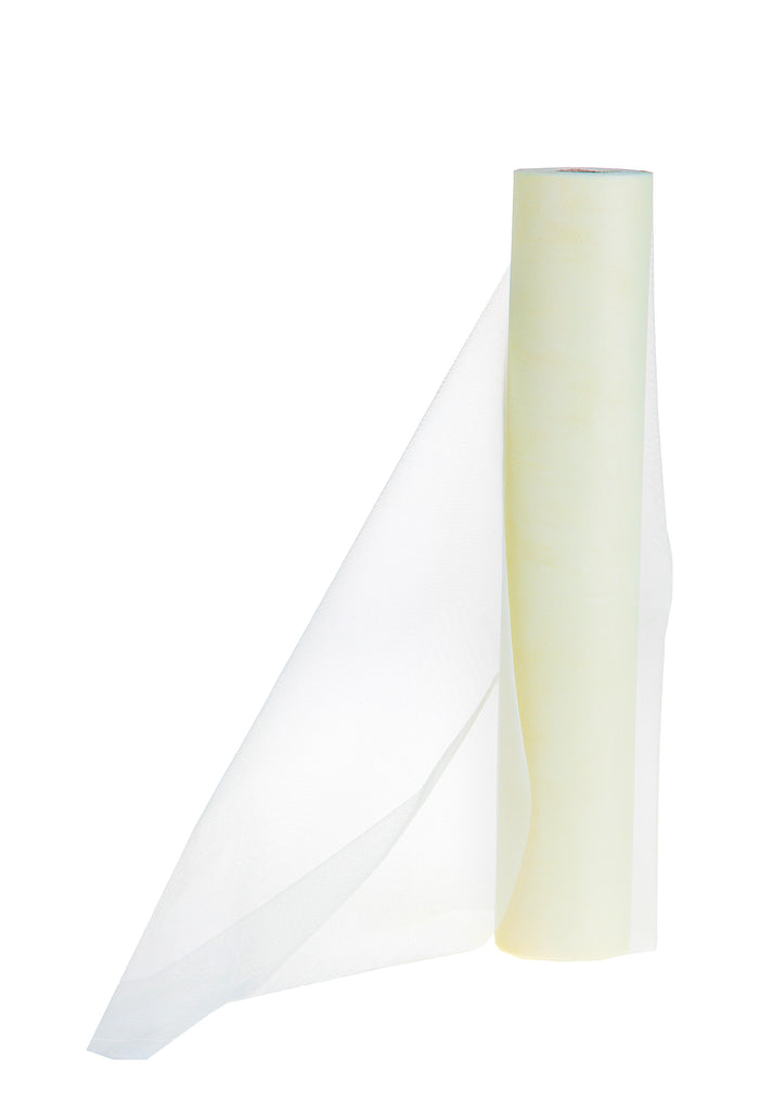 Set 2 Bobine Decorative Tulle 50 cm 30 mt Crema