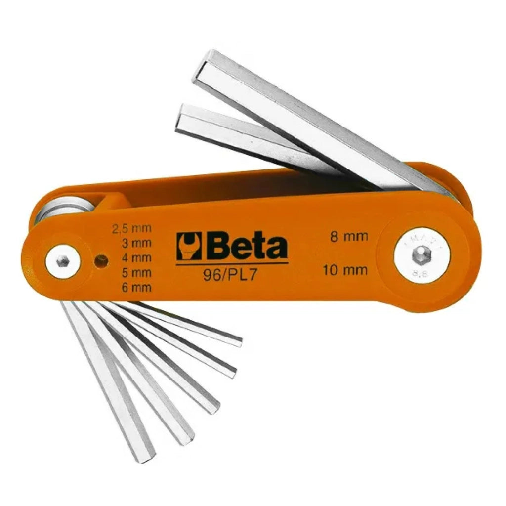 SET CHIAVI MASCHIO ESAGONALE PIEGATE 2,5-3-4-5-6-8-10   BETA UTENSILI SPA