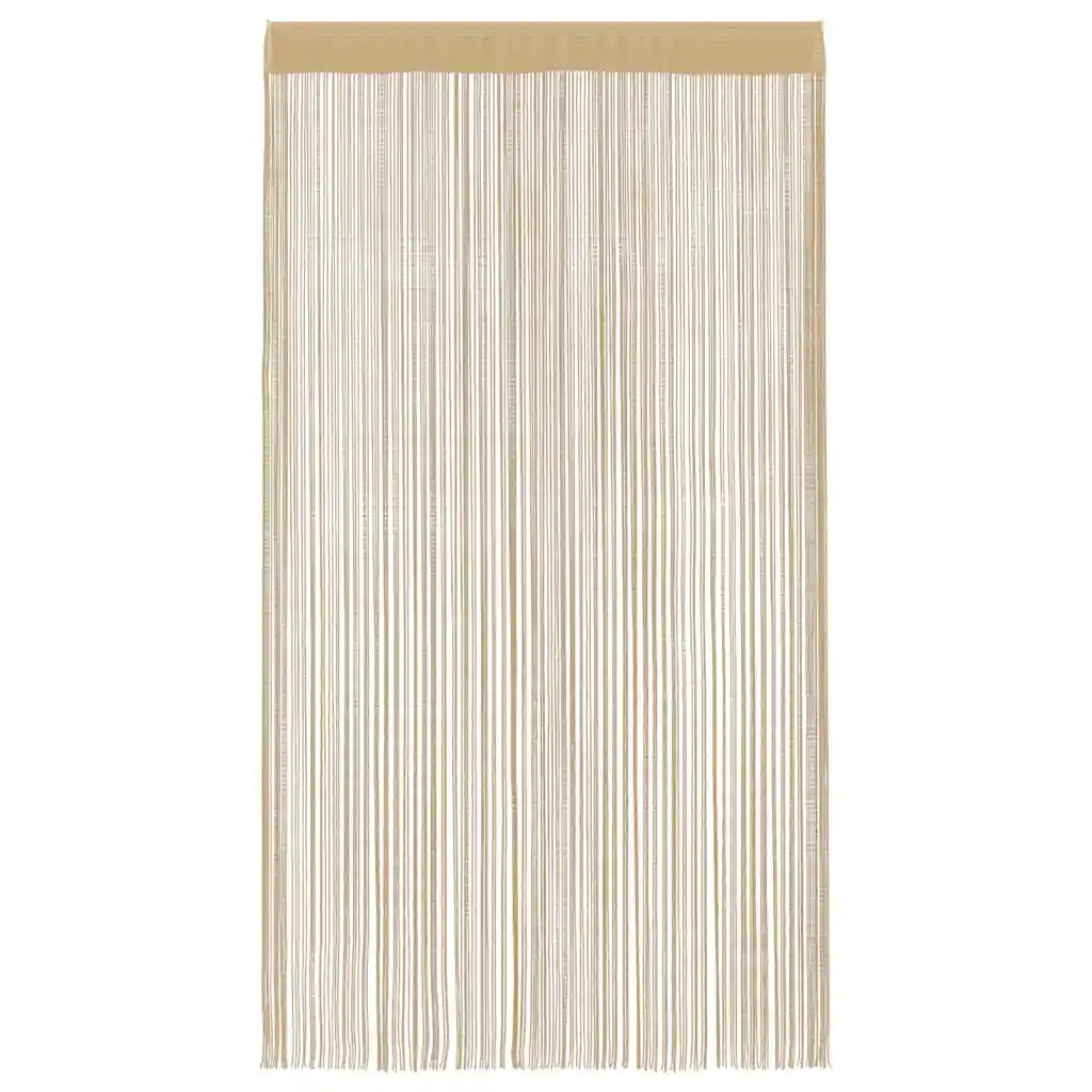 2 Pz Tende a Fili 140x250 cm Beige 132405