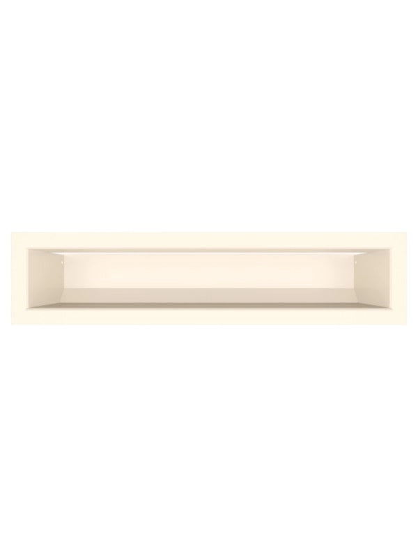 Griglia di ventilazione per camino Crema- Loft 90x400