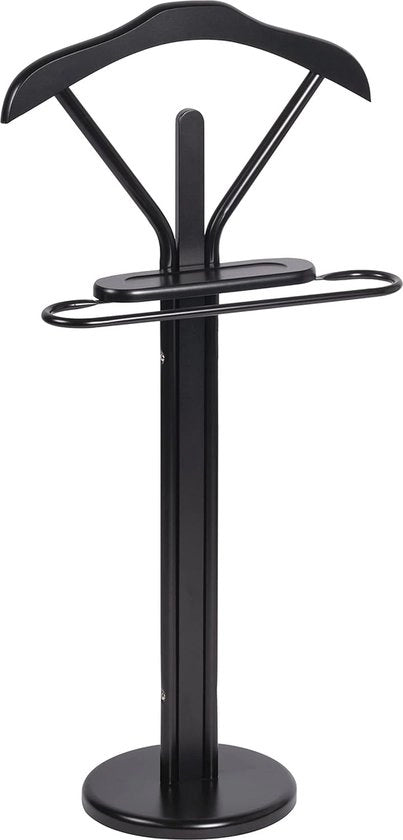 Sistema di conservazione di abbigliamento senza pieghe, altezza 107 cm, nero