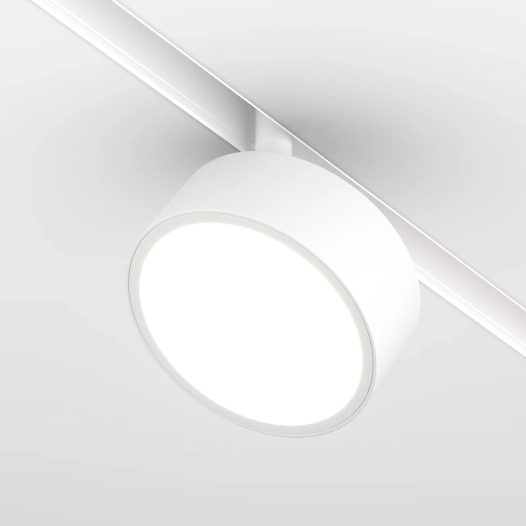Maytoni Lampada Da Binario Exility Rado 1 Luce LED Integrato Bianco Alluminio