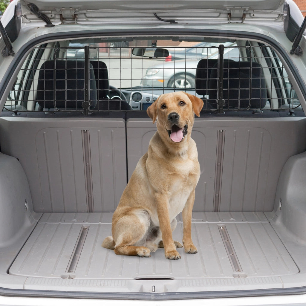Rete divisoria per auto universale ¨C Xylo ¨C regolabile 91-152x30 cm per cani