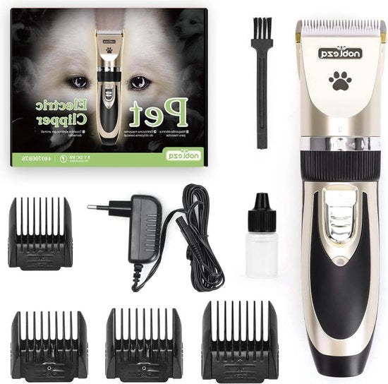Kit per taglio pelo di animali - Trasformatore per cane senza fili ricaricabile - Clipper per cura del cane