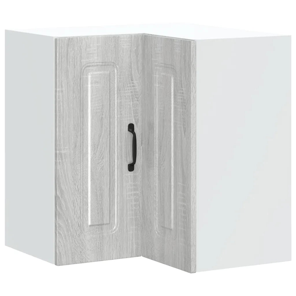 Pensile da Cucina ad Angolo Kalmar Grigio Sonoma in Truciolato 853623
