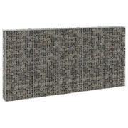 Gabbione con Copertura in Acciaio Zincato 300x30x150 cm 147822