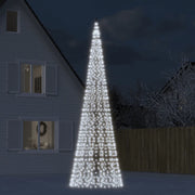 Luce Albero di Natale su Pennone 1534LED Bianco Freddo 500cmcod mxl 107365