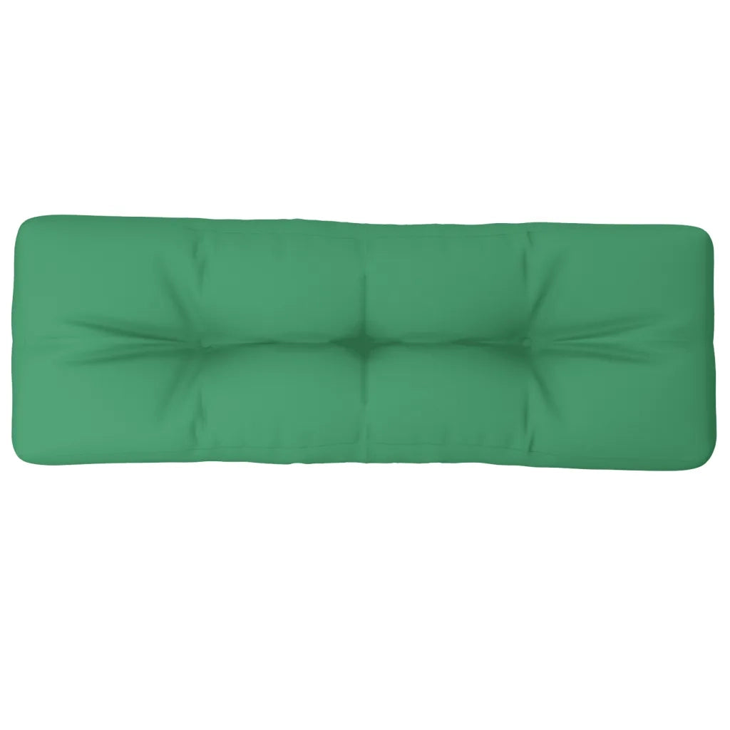 Cuscino per pallet | Cuscini per sedie Verde 120x40x12 cm in Tessuto