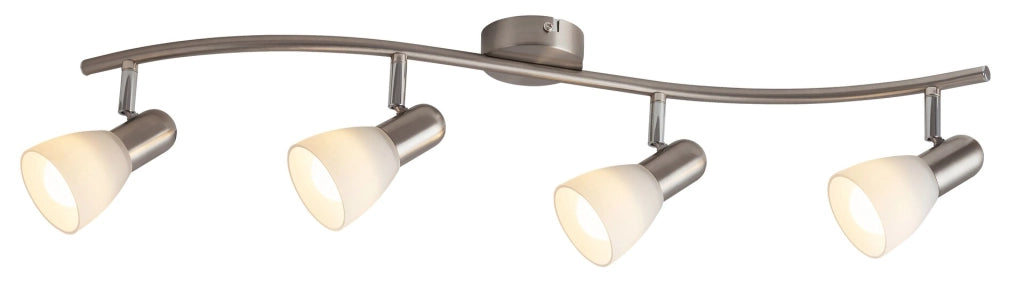Plafoniera Rabalux Soma 4xE14 cromo satinato 70cm metallo