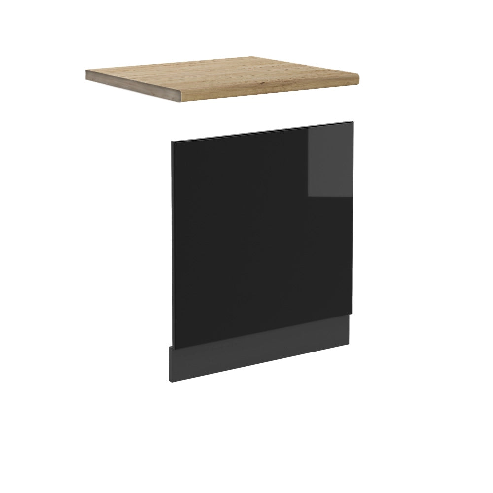 Vicco Pannello frontale Nero lucido 60 cm , PL Rovere