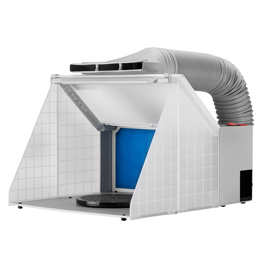 Cabina di aspirazione per verniciatura ad aerografo 4 m³/min con luce Aspiratore vernice