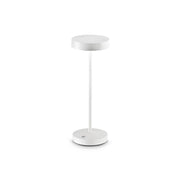 Lampada Da Tavolo Contemporaneo Toffee Metallo Bianco Led 2W 3000K Ip54