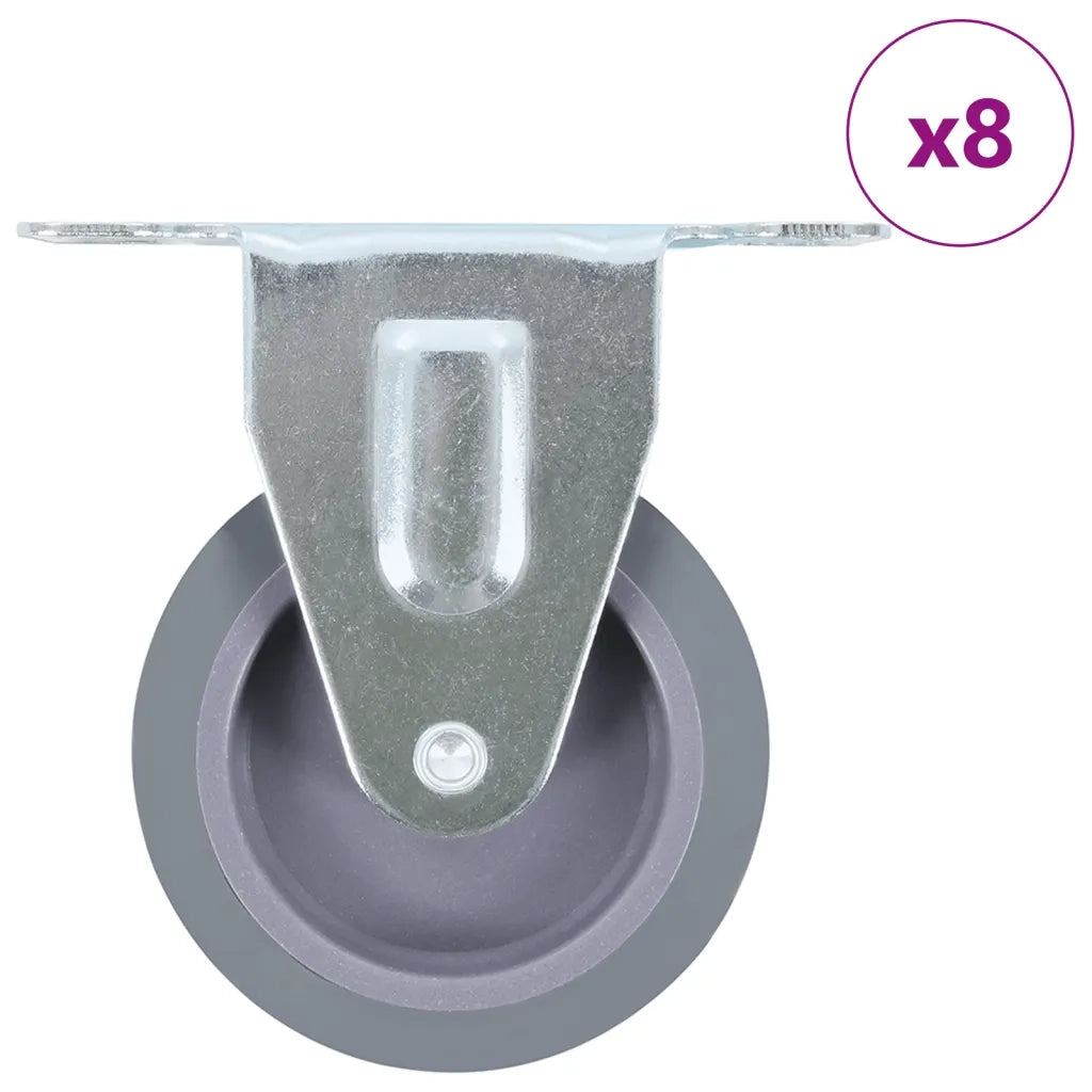 Rotelle Fisse 8 pz 75 mm cod mxl 64190