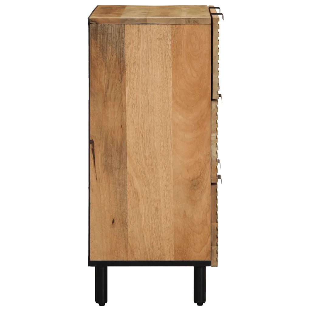 Credenza Marrone 60x33x75 cm in Legno Massello di Mango 4017723