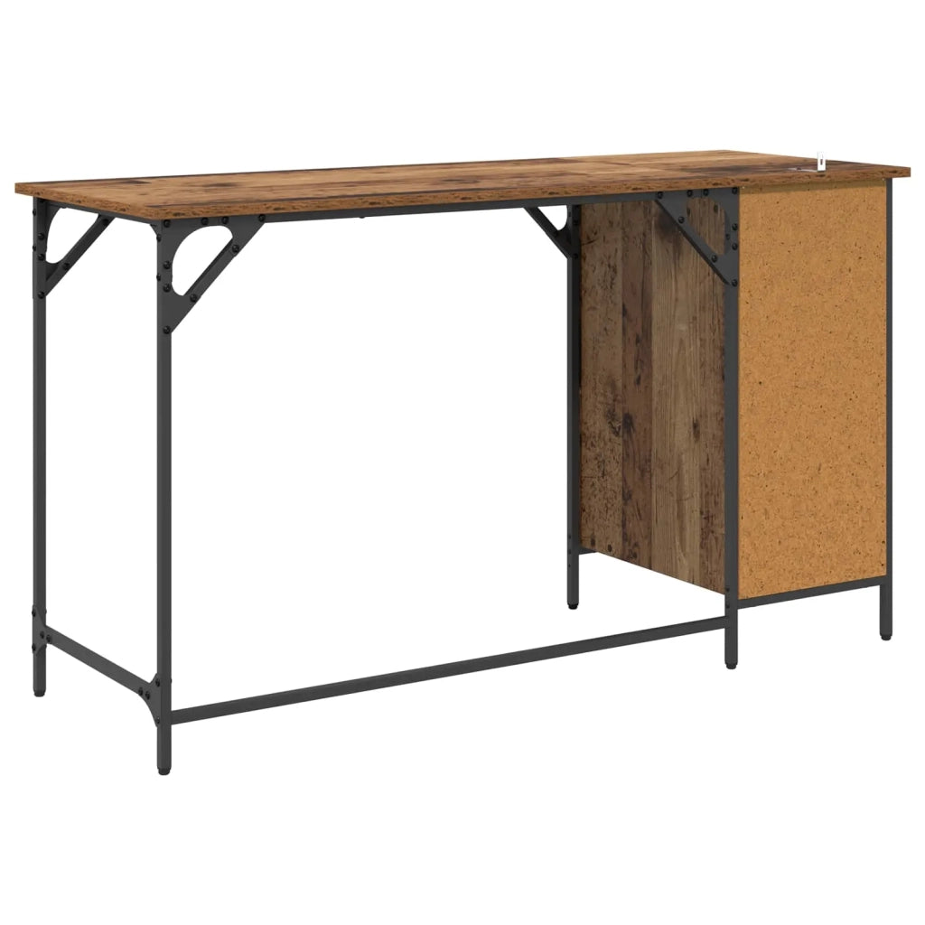 Scrivania per computer Legno vecchio 131 x 48 x 75 cm 882832